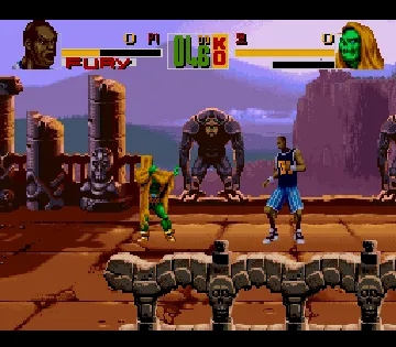 Shaq Fu (USA) (Beta) screen shot game playing